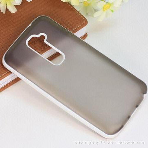 Favorites Compare Multicolor TPU Case for LG, TPU Frosted Back Clear Side, Good Quality